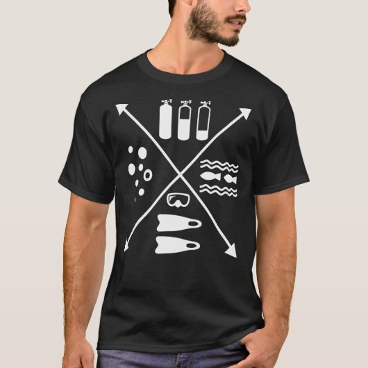 Scuba Diving T-Shirt (Vorderseite)
