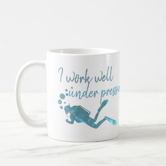 Scuba Diving Tasse (Links)