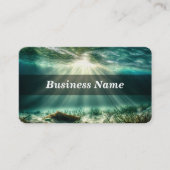 Scuba Diving Visitenkarte (Vorderseite)