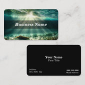 Scuba Diving Visitenkarte (Vorne/Hinten)