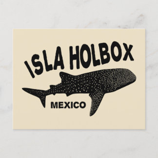 Scuba Diving with Whale Sharks Isla Holbox Mexiko Postkarte