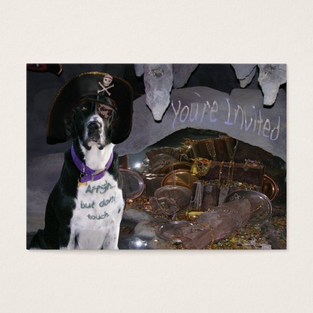 Scuba Dog "Sharing Trading Card" (Vorderseite)