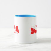 Scuba (Englisch) Tasse (Zentrum)