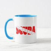 Scuba (Englisch) Tasse (Links)