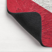 Scuba Fahne im Vintagen Stil. Tauchflagge Mousepad (Ecke)