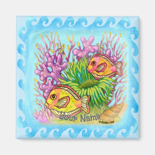 Scuba Fish Magnet (Vorne)