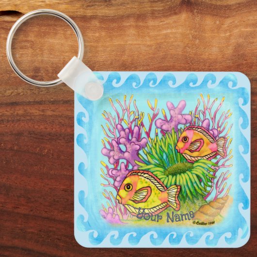 Scuba Fish Schlüsselanhänger (Vorderseite)