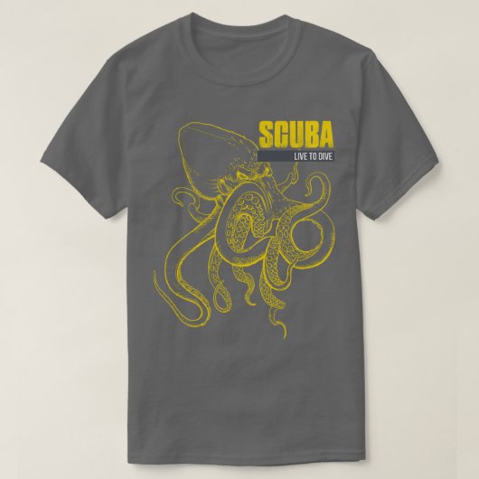SCUBA Live to DIVE T-Shirt (Design vorne)
