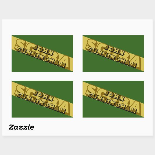 SCUBA NITROX. SCUBA CAMOUFLAGE. MILITAR STIL. RECHTECKIGER AUFKLEBER (Blatt)