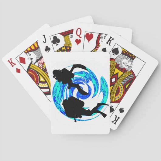 SCUBA ON ALWAYS SPIELKARTEN (Rückseite)