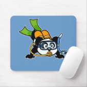 Scuba Panda Mousepad (Mit Mouse)