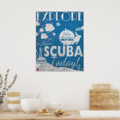 SCUBA POSTER (Küche)