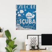 SCUBA POSTER (Heimbüro)