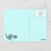 Scuba! Postkarte (Rückseite)