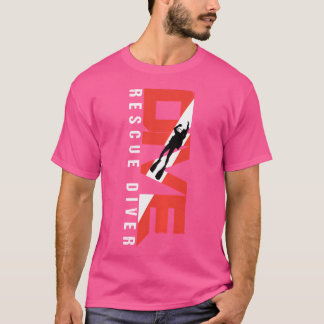Scuba Rescue Diver für Tauchlehrer T-Shirt