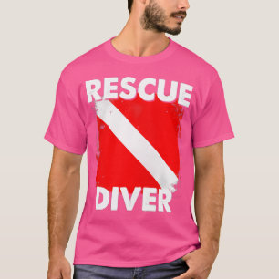 Scuba Rescue Diver Instructor Student Divemaster T-Shirt