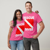Scuba Rescue Diver Instructor Student Divemaster T-Shirt (Unisex)