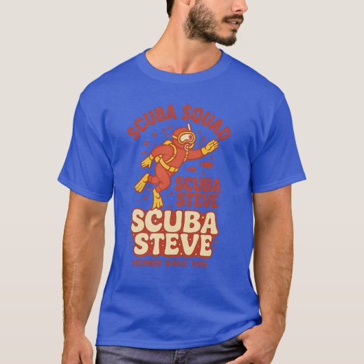 Scuba Steve Scuba Squad T-Shirt (Vorderseite)