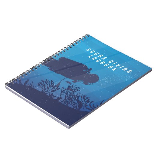 Scuba Tauchen Logbuch Tagebuch (Linke Seite)