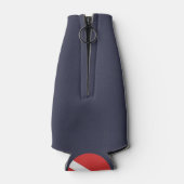 SCUBA TAVING RED FLAG SYMBOL, TAUCHFLASCHE COOLER FLASCHENKÜHLER (Rückseite)