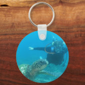 Scuba Underwater Life Schlüsselanhänger (Vorderseite)