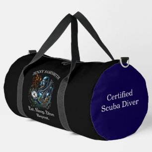 Scuba Vibes: Tauchen Sie ein in das Abenteuer! Duffle Bag