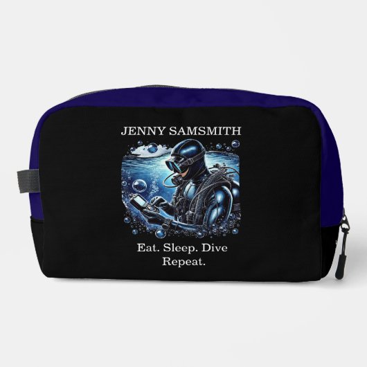 Scuba Vibes: Tauchen Sie ein in das Abenteuer! Waschbeutel (Vorderseite)