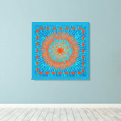 Scuba - Wrapped Canvas Leinwanddruck (Insitu (Holzboden))