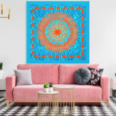 Scuba - Wrapped Canvas Leinwanddruck (Insitu (Wohnzimmer))