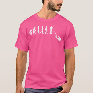 Scubadierende Evolution Funny Scuba Diver Ent T-Shirt