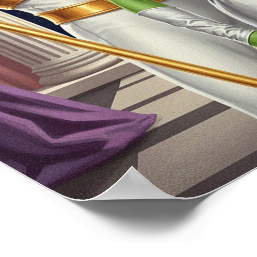 Scubadiver Poster (Ecke)