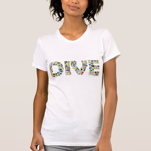 Scubadorable TAUCHEN T-Shirt (Vorderseite)