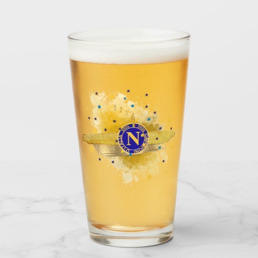 Scudetto Napoli 2024-2025 Glas (Vorne (Gefüllt))