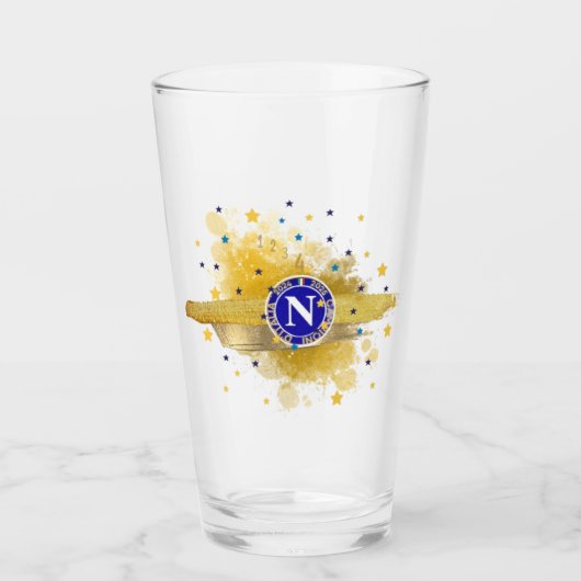 Scudetto Napoli 2024-2025 Glas (Vorderseite)