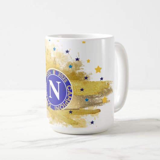 SCUDETTO NAPOLI 2025 KAFFEETASSE (VorderseiteRechts)