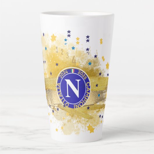 SCUDETTO NAPOLI 2025 MILCHTASSE (Vorderseite)