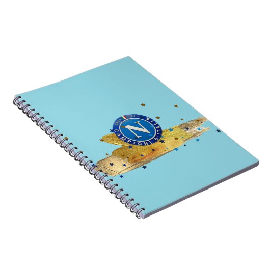 Scudetto Napoli Spiral Foto Notebook Notizblock (Rechte Seite)