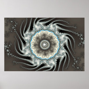 Scuibbish - Fraktal-Plakat Poster