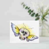 Scullerfly Postkarte (Stehend Vorderseite)