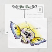 Scullerfly Postkarte (Vorne/Hinten)