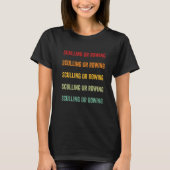 Sculling oder rowing ssling oder rowing hobbyist r T-Shirt (Vorderseite)