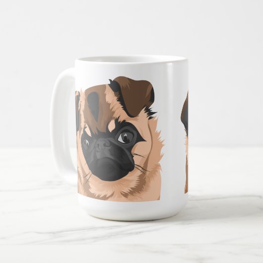 Scully große Tasse (Vorderseite Links)