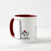 SCULPTOR OOPS von Jeff Willis Art Tasse (Vorderseite Links)