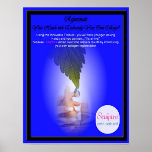 Sculptra Hands Poster