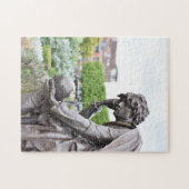 Sculpture Garden Stratford-Upon-Avon England Verei Puzzle (Horizontal)