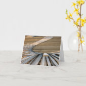 Sculpture Note Card Karte (Gelbe Blume)