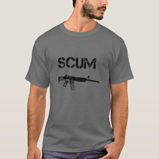 scum game m416 gift boy T-Shirt (Vorderseite)