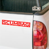 Scumbag-Briefmarke Autoaufkleber (Auf Lkw)
