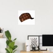 Scumbag Steve Hat Meme Poster (Heimbüro)