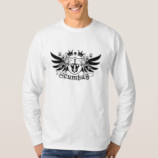 Scumbag Wappen T-Shirt (Vorderseite)